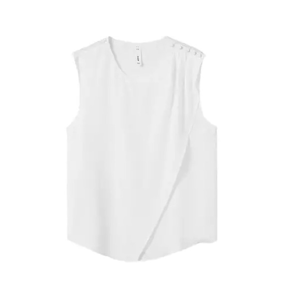 MANGO Buttoned Wrap Blouse - Picture 4 of 4